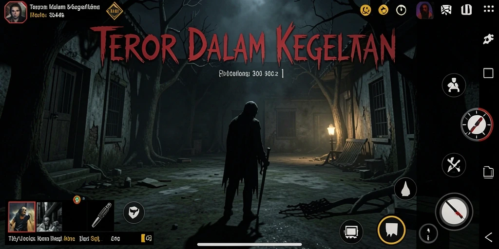 Gameplay mendebarkan dengan suasana horor yang mencekam.
