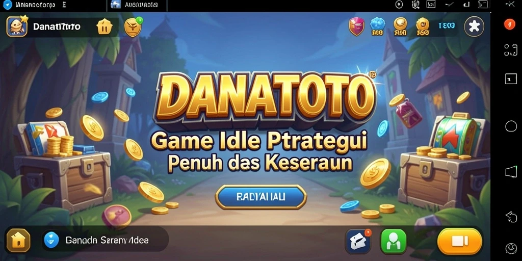 Tampilan gameplay <strong>DANATOTO</strong> yang mendebarkan dan penuh strategi.