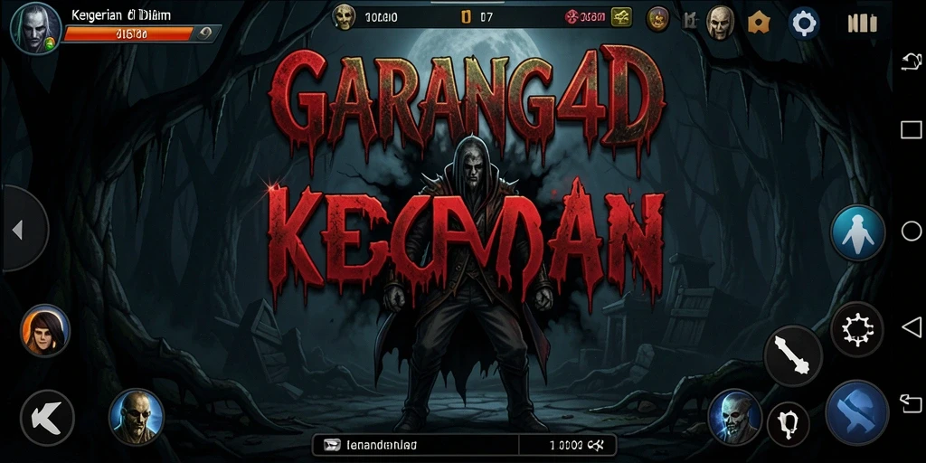 Tangkapan layar gameplay GARANG4D menunjukkan suasana Horror yang mencekam dan mendebarkan.