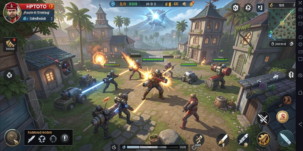 Tampilan gameplay HPTOTO yang intens dan penuh strategi.