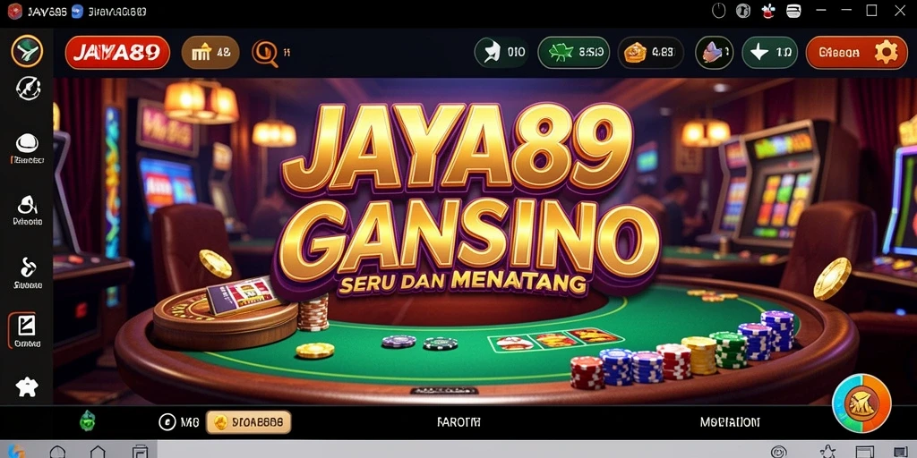 Tampilan gameplay menegangkan dalam JAYA89 yang memikat.