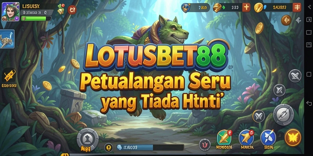 Gameplay LOTUSBET88 yang seru dan penuh petualangan.