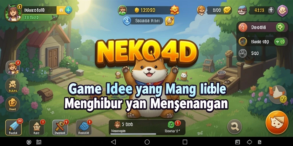 Gameplay NEKO4D yang seru dan penuh warna.