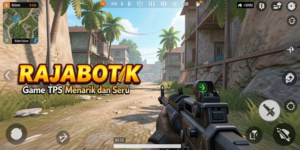 Tampilan gameplay seru di RAJABOTAK dengan aksi mengesankan.