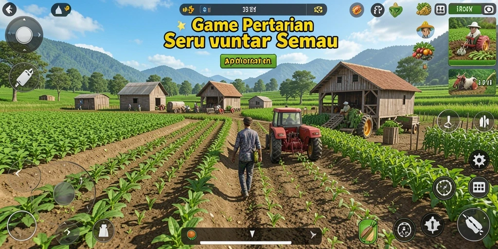 Tampilan screenshot <strong>RPYYY</strong> menampilkan pengalaman bertani yang seru dan interaktif.