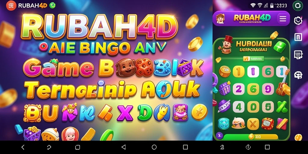 Tampilkan gameplay seru dari RUBAH4D dalam permainan Bingo.