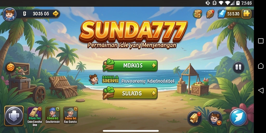 Tampilan gameplay SUNDA777 yang menarik dan penuh warna.