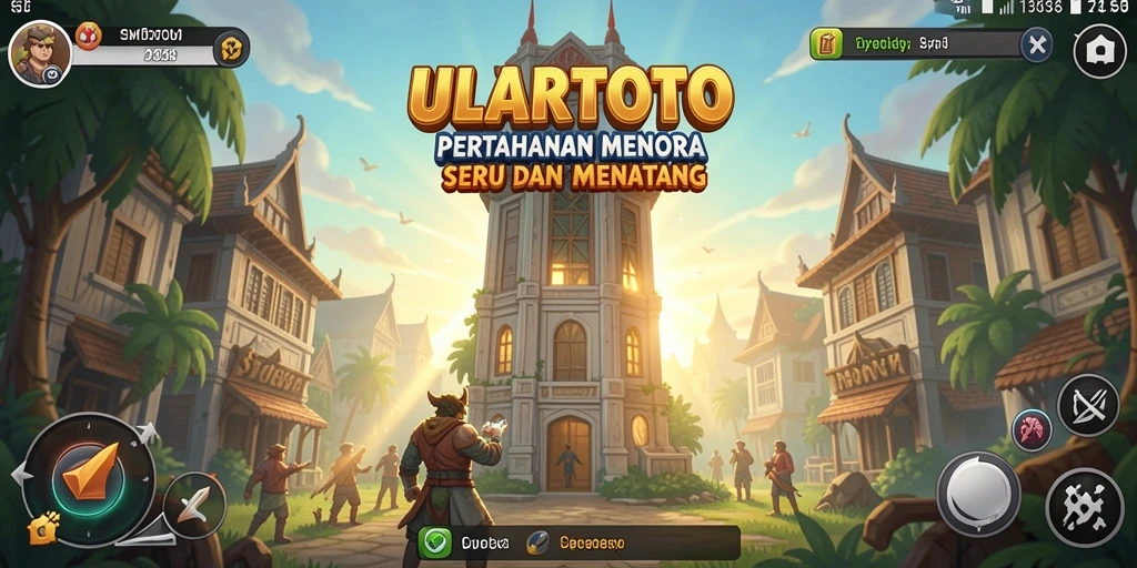 Gameplay menara pertahanan yang mendebarkan dan penuh strategi.