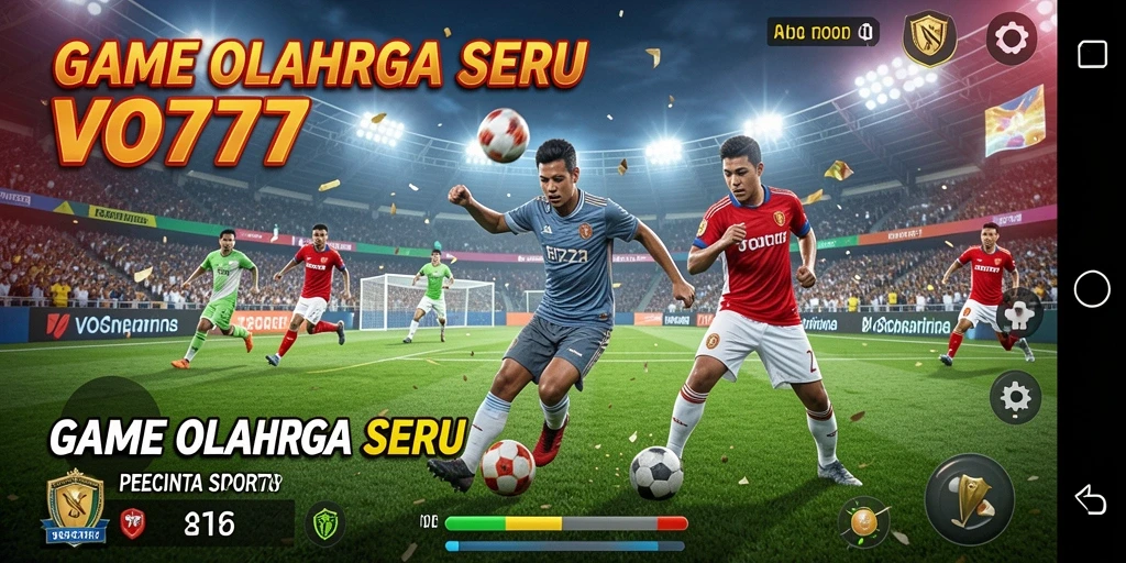 Tampilan gameplay menarik dari VO777 dengan aksi olahraga seru.